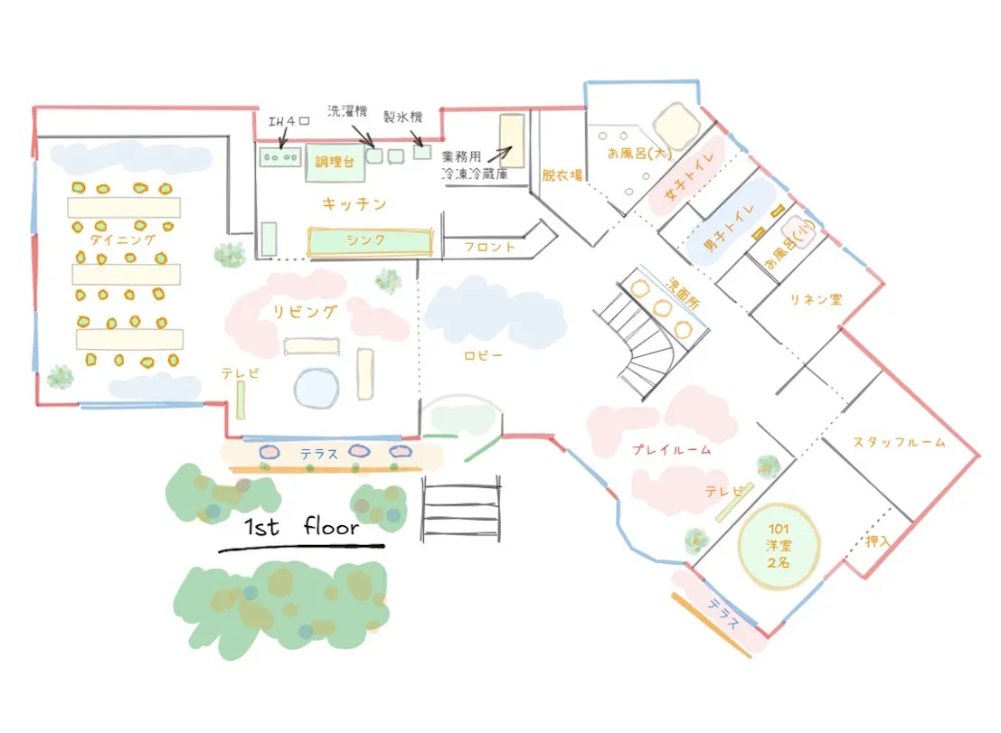 1階見取り図